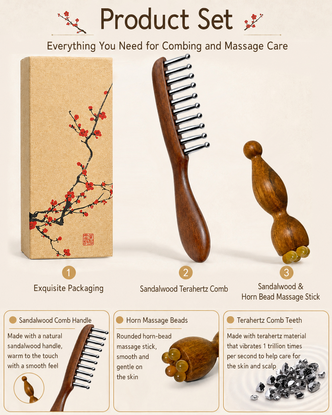 Terahertz Massage Comb